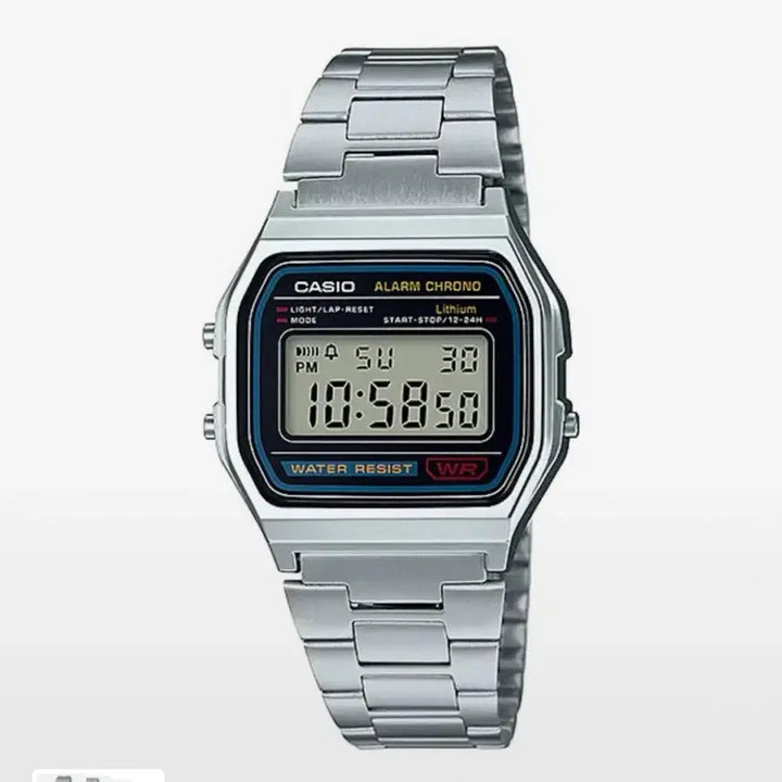 [BUNJANG] Casio A-158WA-1UWDF Digital Watch / 카시오 A-158WA-1UWDF