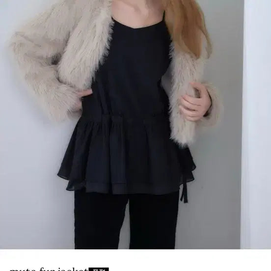 [BUNJANG] Wearest Mute Fur Jacket / Wearest 웨어레스트 mute fur jacket 퍼자켓(1회 착용)