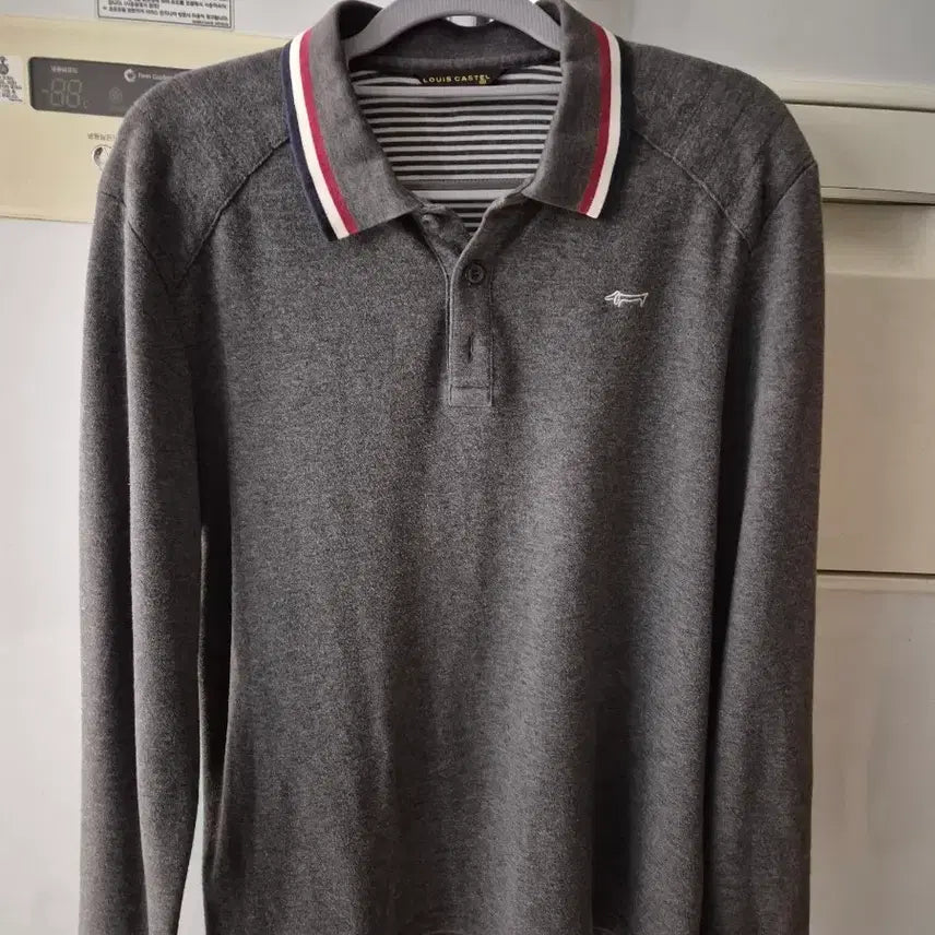 [BUNJANG] Louis Castel Gray Collar Shirt (Size 100) / 루이까스텔 회색 카라셔츠(100)