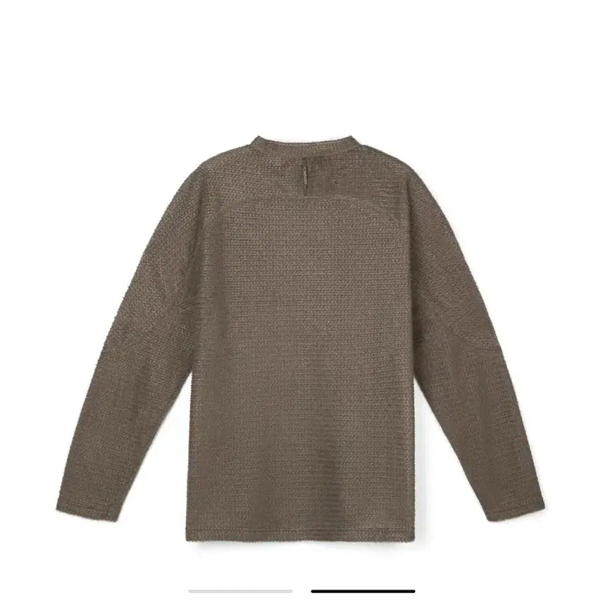 [BUNJANG] SATISFY FuzzFleece AD Long Tee L / 새티스파이 퍼즈플리스 AD 롱티 L (새싱품)