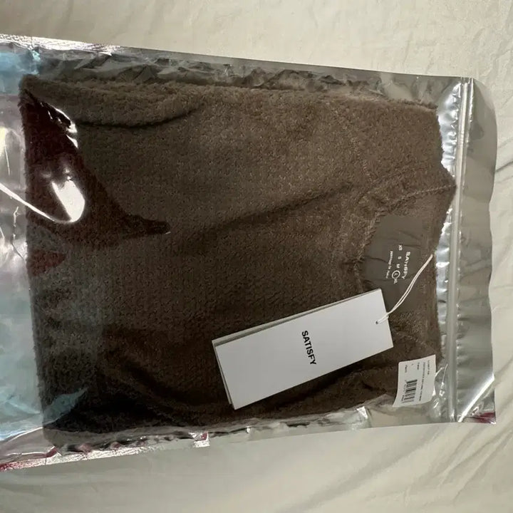 [BUNJANG] SATISFY FuzzFleece AD Long Tee L / 새티스파이 퍼즈플리스 AD 롱티 L (새싱품)