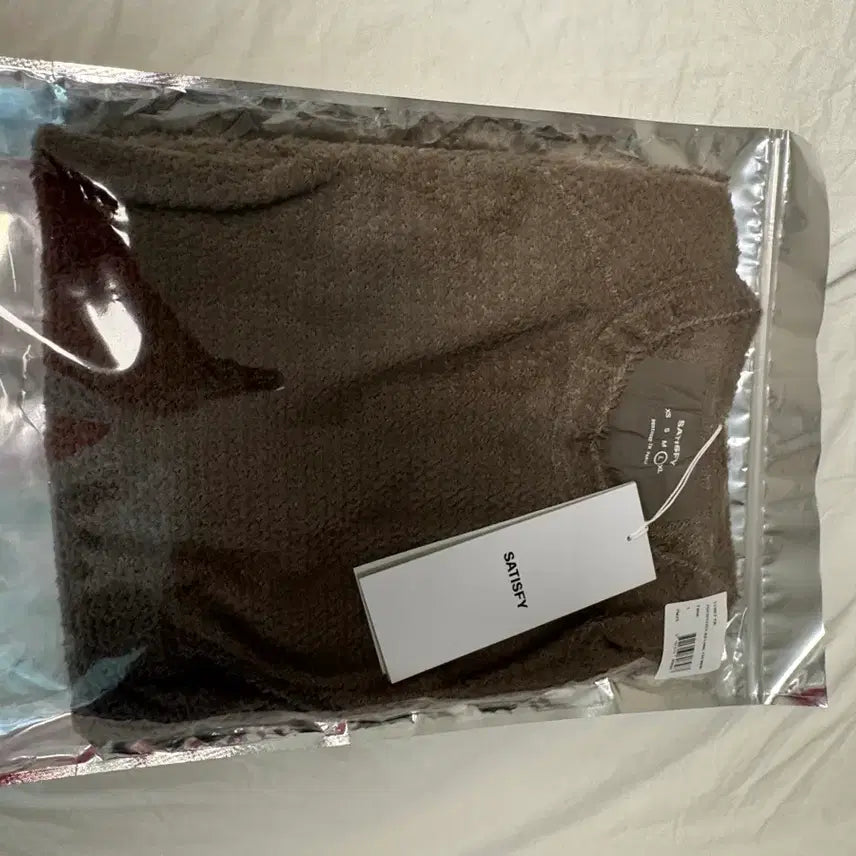 [BUNJANG] SATISFY FuzzFleece AD Long Tee L / 새티스파이 퍼즈플리스 AD 롱티 L (새싱품)