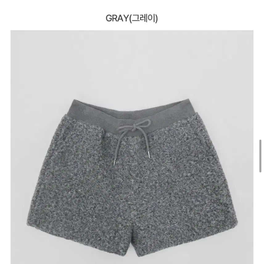 [BUNJANG] Gane Sra Museum Boucle Pants Shorts / 가내스라 뮤지엄부클팬츠 쇼츠