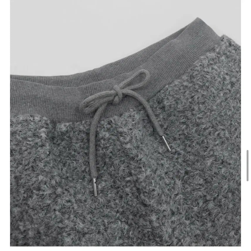 [BUNJANG] Gane Sra Museum Boucle Pants Shorts / 가내스라 뮤지엄부클팬츠 쇼츠