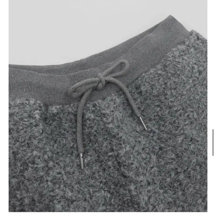 [BUNJANG] Gane Sra Museum Boucle Pants Shorts / 가내스라 뮤지엄부클팬츠 쇼츠