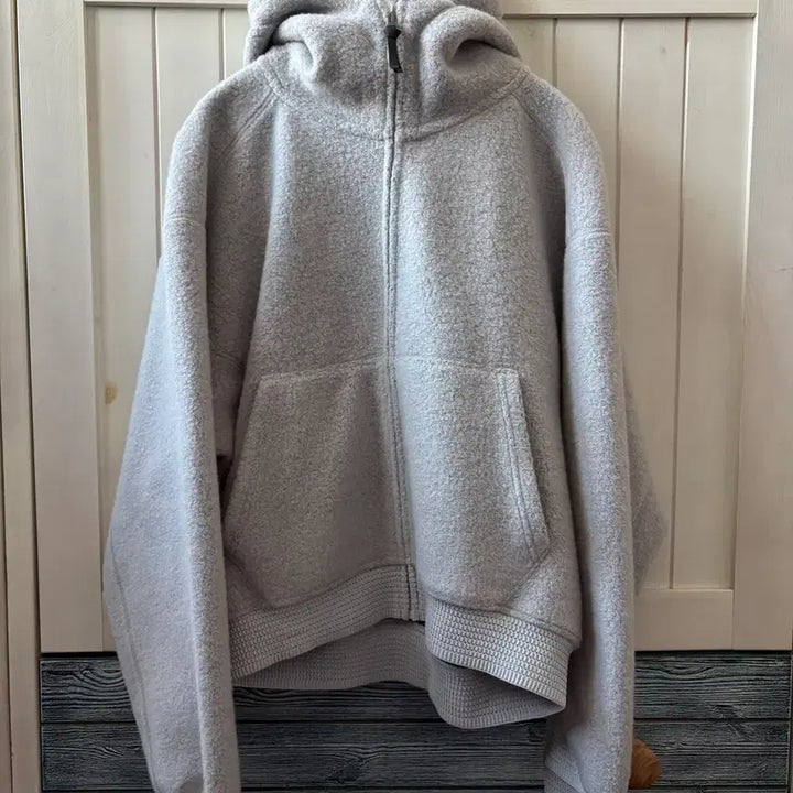 [BUNJANG] Goldwin Zero Wool Fleece Hooded Zip-Up Jacket / 골드윈 제로 울 플리스 후드 집업 2사이즈