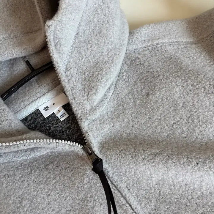 [BUNJANG] Goldwin Zero Wool Fleece Hooded Zip-Up Jacket / 골드윈 제로 울 플리스 후드 집업 2사이즈