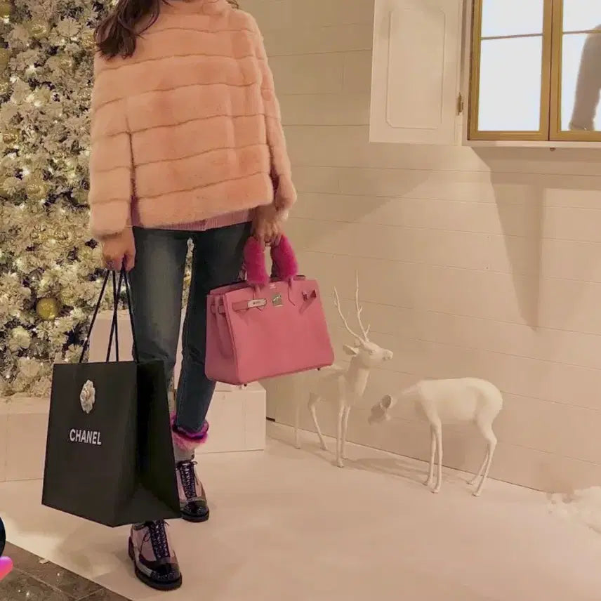 [BUNJANG] Copenhagen Mink Cape / 코펜하겐 케이프 밍크