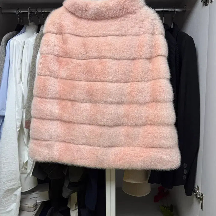 [BUNJANG] Copenhagen Mink Cape / 코펜하겐 케이프 밍크