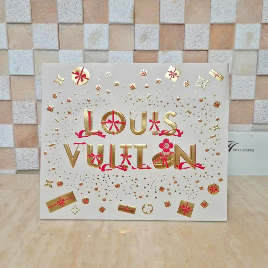[BUNJANG] Louis Vuitton Box, Shopping Bag, and Ribbon Set / [백화점정품]루이비통 박스+쇼핑백+리본 풀구성품,루이비통 지갑,루이비통