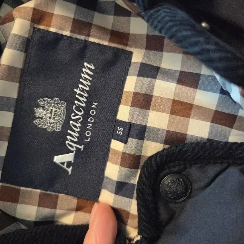 [BUNJANG] Aquascutum Goose Down Quilted Jacket (Size 55) / 아쿠아스큐텀 구스다운 퀼팅 자켓55사이즈