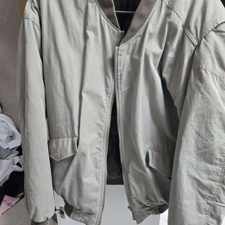 [BUNJANG] Brown Yard MA-1 Olive Jacket / 브라운야드 ma-1 올리브 4사이즈