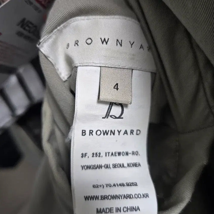 [BUNJANG] Brown Yard MA-1 Olive Jacket / 브라운야드 ma-1 올리브 4사이즈