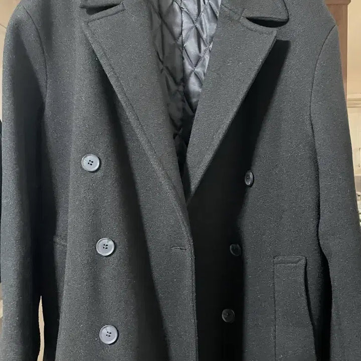 [BUNJANG] Man in Store Double Breasted Long Coat / 맨인스토어 더블 롱 코트(드라이 완료)