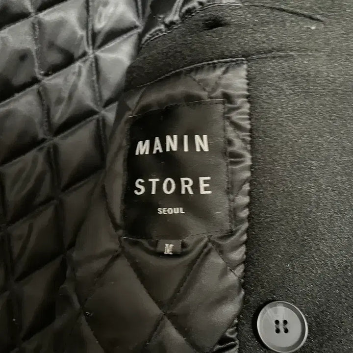 [BUNJANG] Man in Store Double Breasted Long Coat / 맨인스토어 더블 롱 코트(드라이 완료)