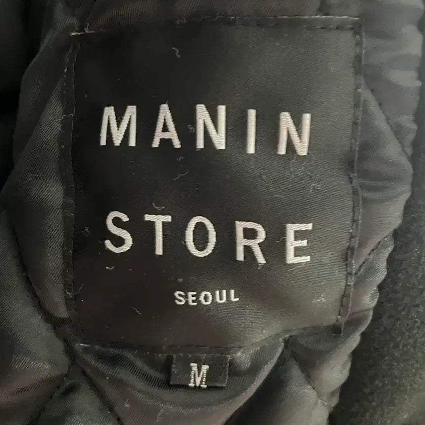 [BUNJANG] Man in Store Double Breasted Long Coat / 맨인스토어 더블 롱 코트(드라이 완료)