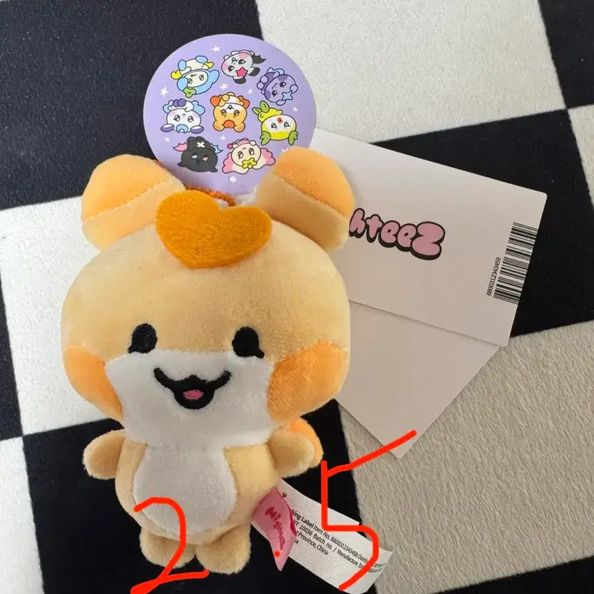 [BUNJANG] ATEEZ MYTEEZ Hongjoong Mini Doll Keyring / 에이티즈 마이티즈 홍요 미니인형