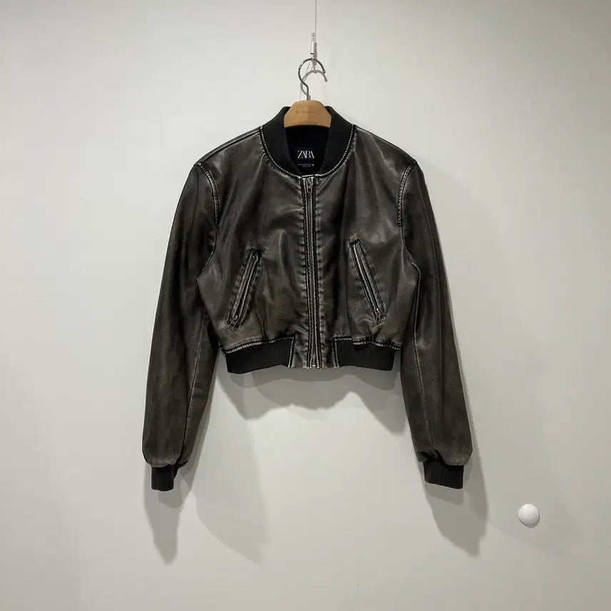 [BUNJANG] Zara Leather Jacket / [Zara] 자라 가죽자켓