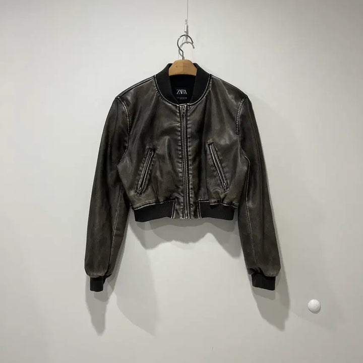 [BUNJANG] Zara Leather Jacket / [Zara] 자라 가죽자켓