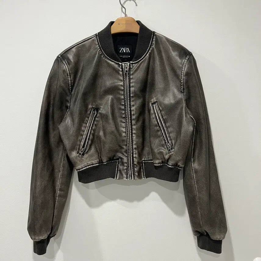 [BUNJANG] Zara Leather Jacket / [Zara] 자라 가죽자켓