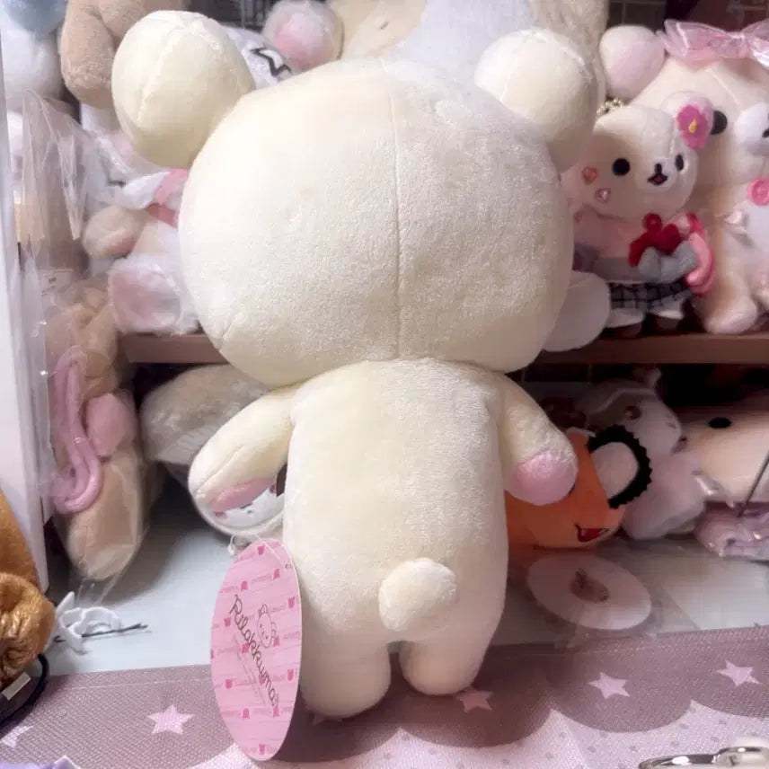[BUNJANG] Kori Rakku, Brown Ribbon Plush Doll / 코리락쿠마 초코 갈색 리본 누이 인형