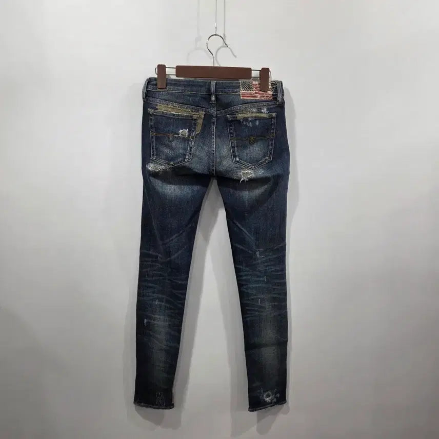 [BUNJANG] Denim & Supply Patchwork Skinny Jeans (Women's) / 데님앤서플라이 우먼 패치워크 스키니진 27