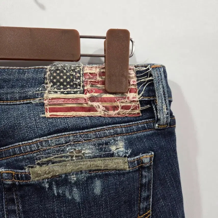 [BUNJANG] Denim & Supply Patchwork Skinny Jeans (Women's) / 데님앤서플라이 우먼 패치워크 스키니진 27