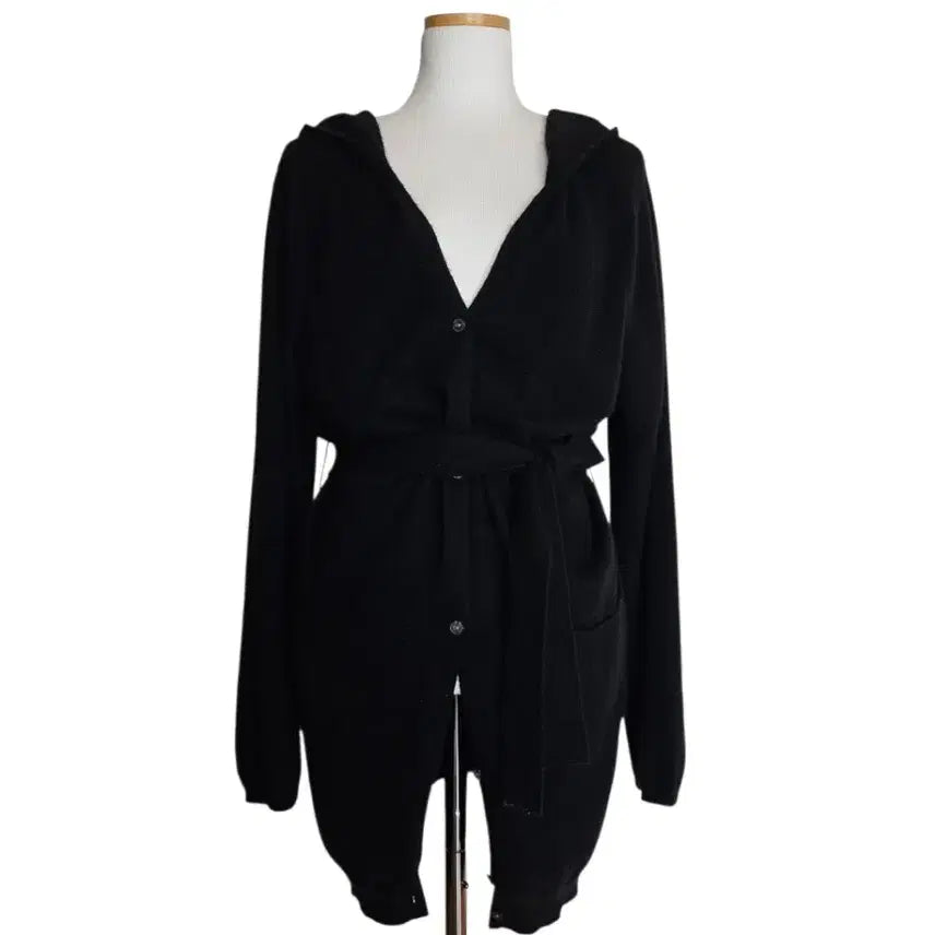 [BUNJANG] CORNER SUITE Cashmere Hooded Long Cardigan / CORNER SUITE  후드 니트 가디건