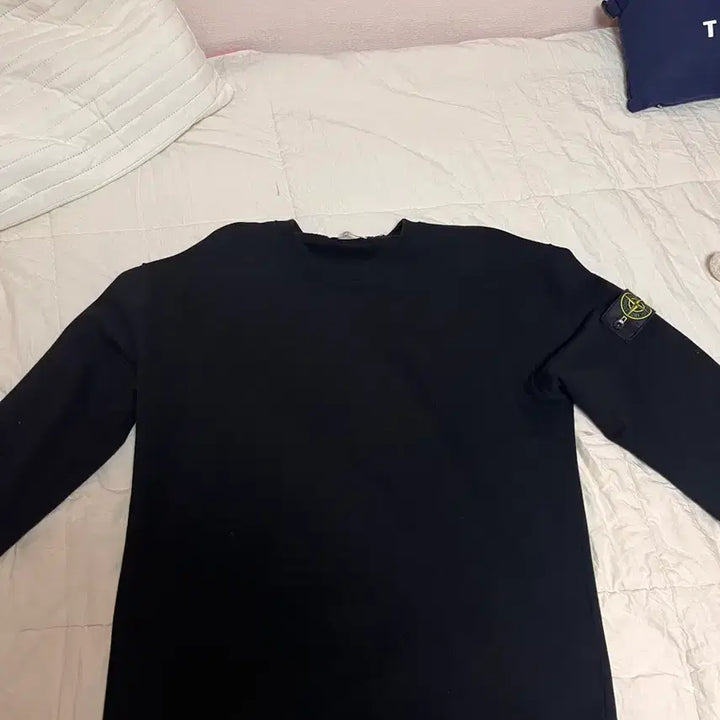 [BUNJANG] Stone Island Black Sweatshirt / 스톤아일랜드 블랙 맨투맨