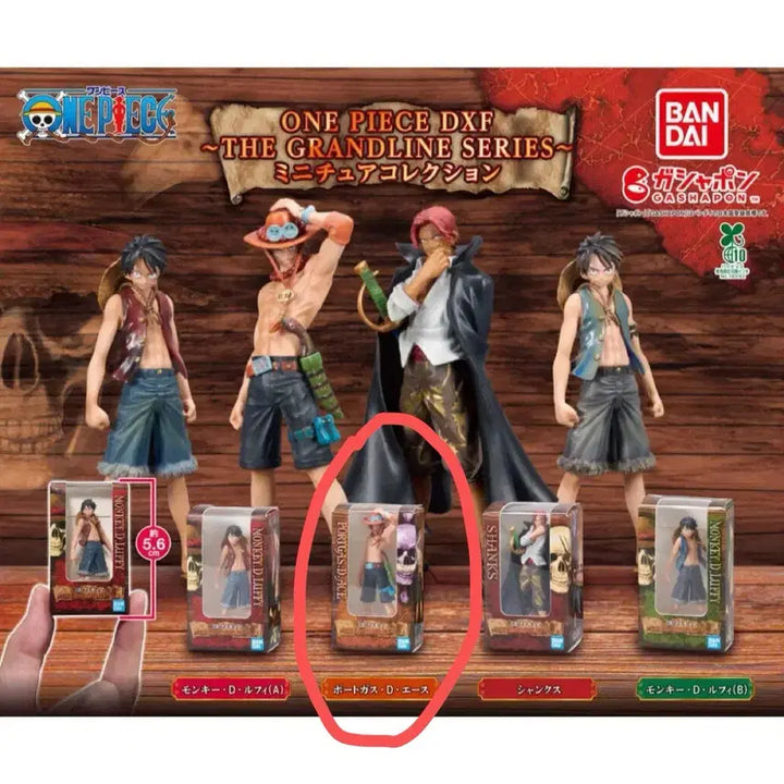 [BUNJANG] One Piece Ace Miniature Gacha / 원피스 미니어쳐 가챠 에이스