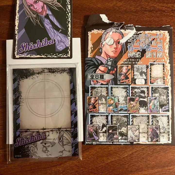 [BUNJANG] Gentleman's Card + Card Case Set / 강철의 신사 시시바 카드 + 카드케이스 세트