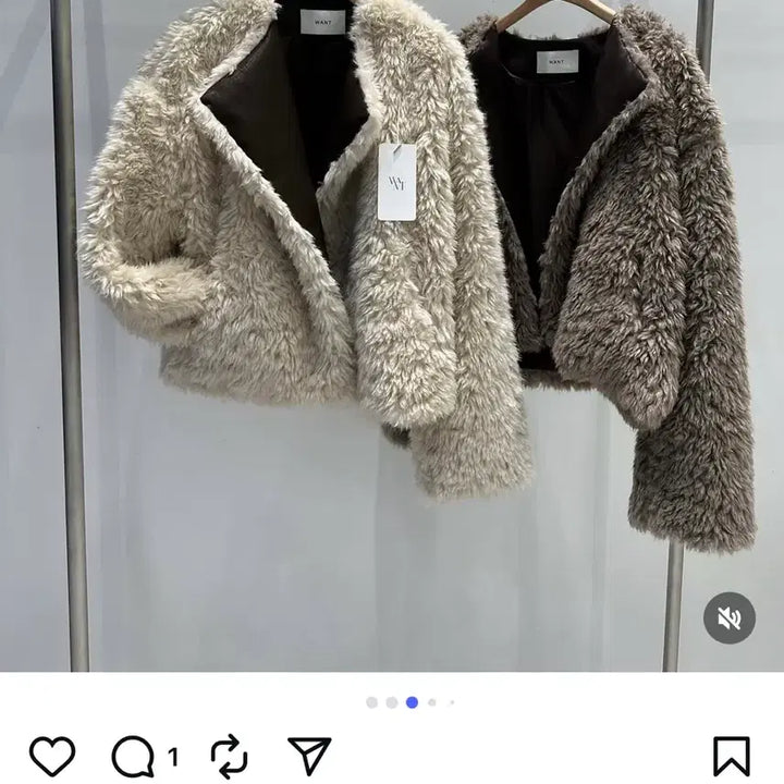 [BUNJANG] Wool Jacket Brown / 양털자켓 브라운