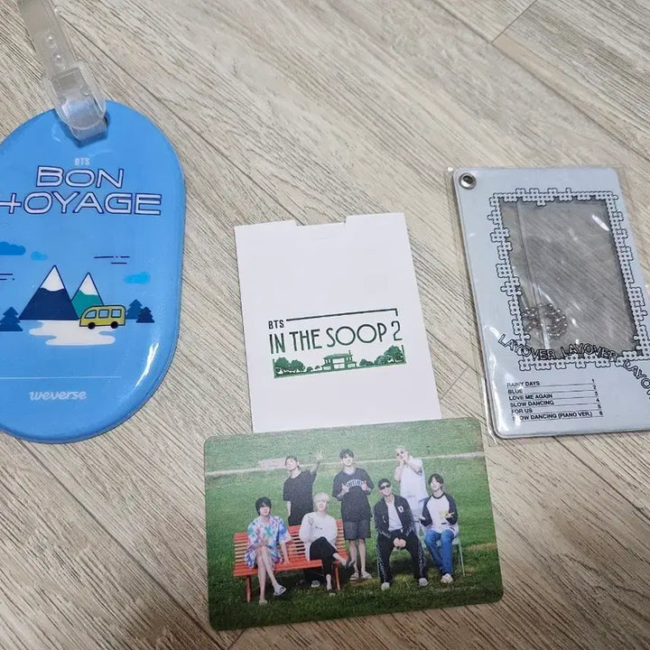 [BUNJANG] BTS Bon Voyage Name Tag + In the Soop 2 + Layover Bundle Set / 방탄 본보야지 네임택 + 인더숲2 + 레이오버