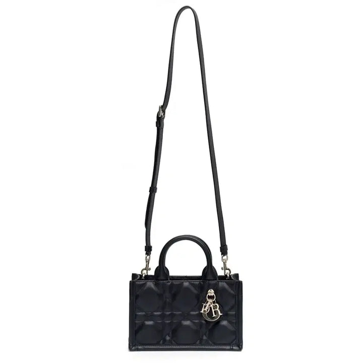 [BUNJANG] Dior Quilted Tote Bag Mini / 디올 블랙 퀼팅 토트백 미니