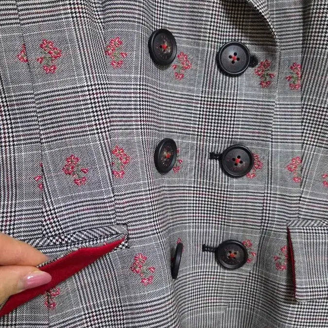 [BUNJANG] Alexis & Jessi New York Check Jacket / 제시뉴욕(알렉시스앤)체크자켓