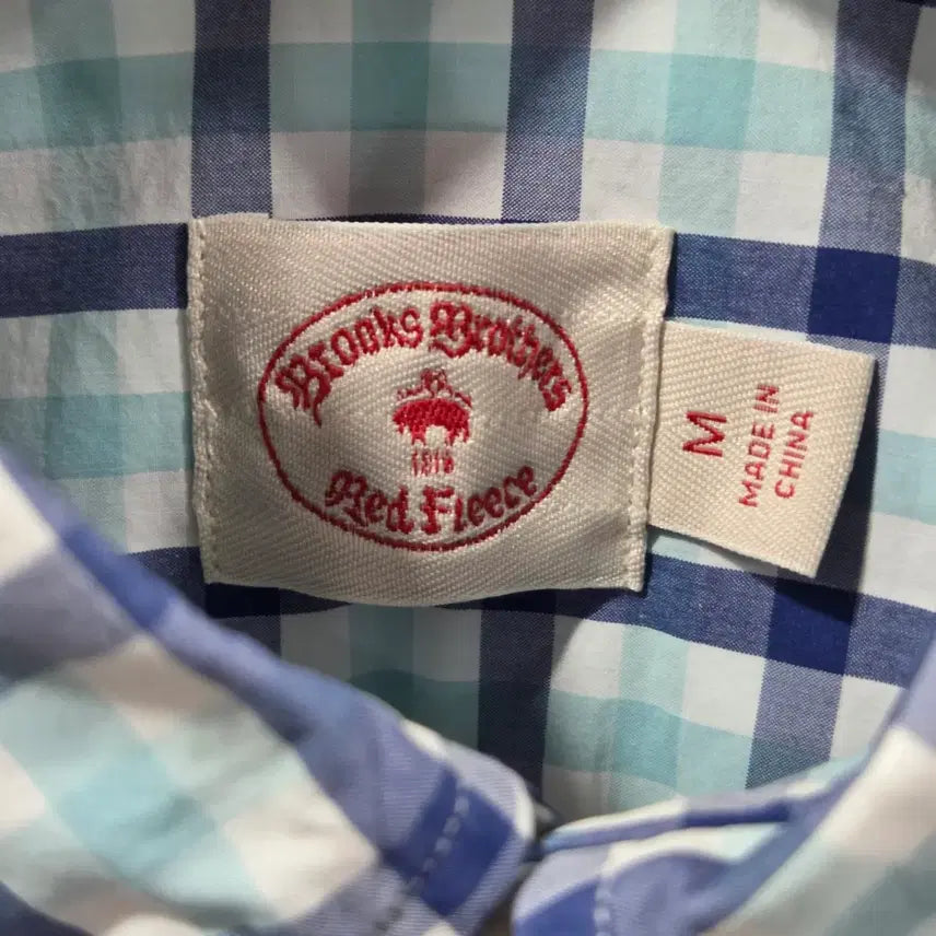 [BUNJANG] Brooks Brothers Button-Down Check Shirt M / 브룩스브라더스 버튼다운 체크셔츠 M
