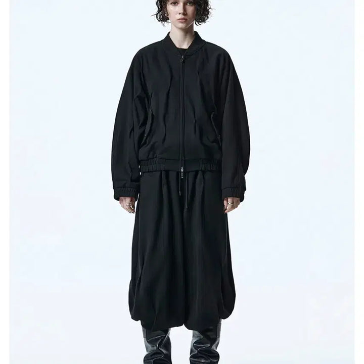 [BUNJANG] Triming Bird Bar-Tack Sweat Training Suit Jacket & Pants Set / (셋업,세트)트리밍버드 Bar-Tack 스웻 트레이닝복 자켓 팬츠