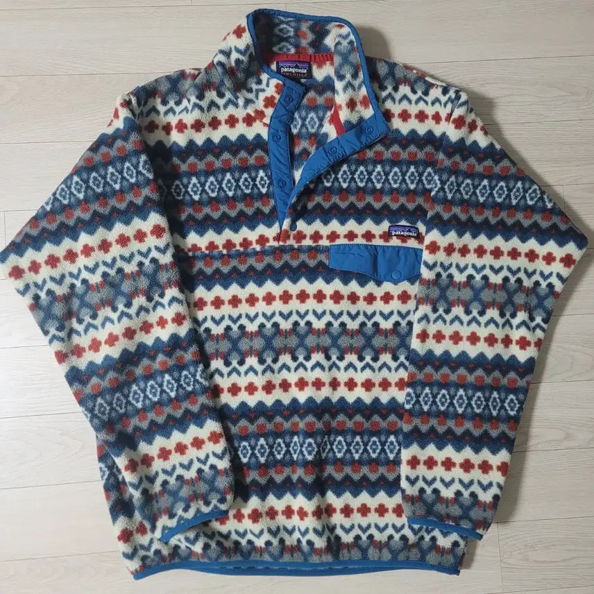 [BUNJANG] Patagonia Synchilla Heavyweight Aztec Pattern Fleece Jacket / [M] 파타고니아 신칠라 헤비웨이트 아즈텍 패턴