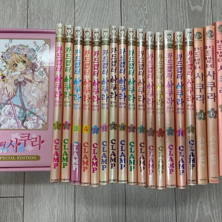 [BUNJANG] Cardcaptor Sakura Clear Card Edition Volumes 1-16 & Complete Edition Bundle Set / 카드캡터 사쿠라 클리어카드편 1-16(완) & 완전판 4,6,7 판매