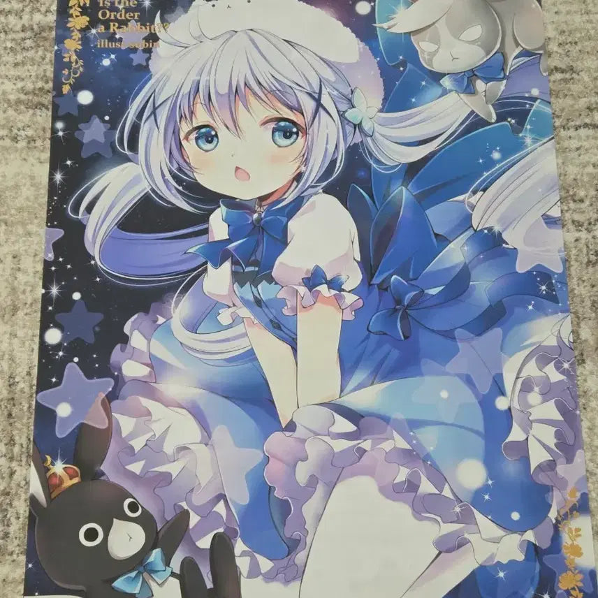 [BUNJANG] Gochuumon wa Usagi Desu ka? Chino A1 Tapestry / 주문토끼 치노 A1사이즈 태피스트리