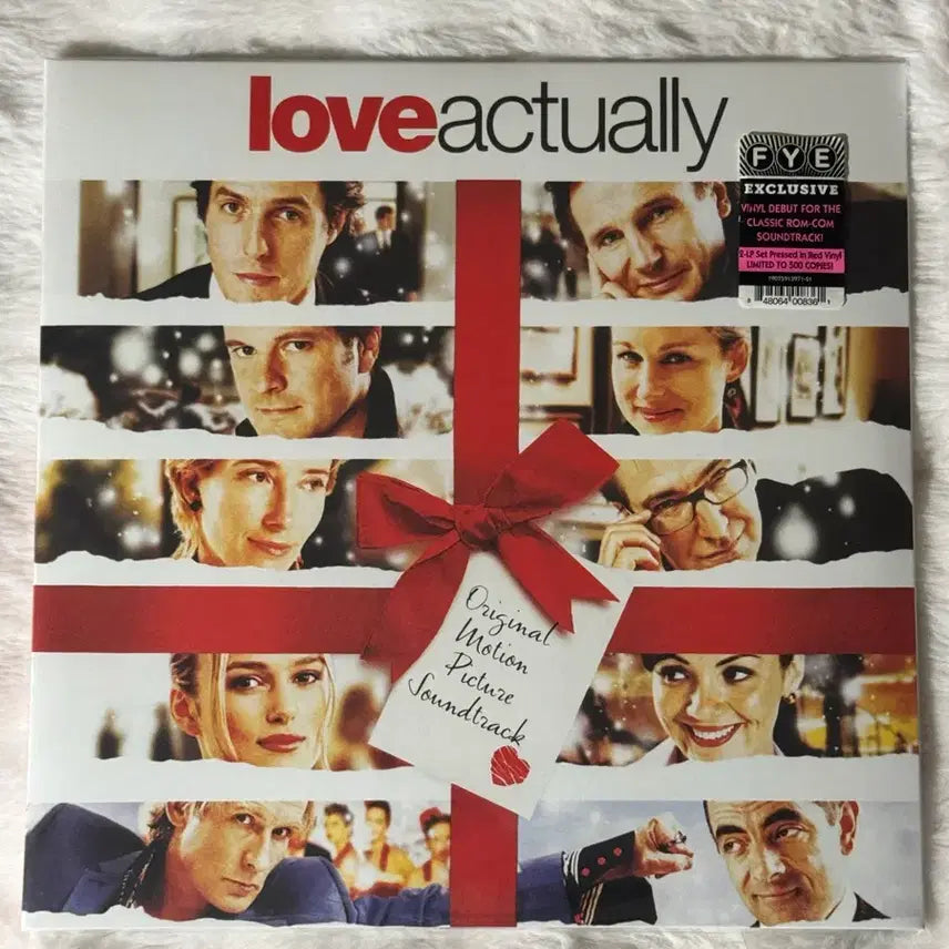 [BUNJANG] Love Actually OST Valentine Red LP / [한정판]러브 액츄얼리 OST LP(발렌타인 레드/500장 한정)