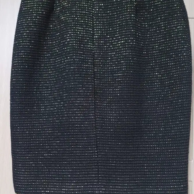 [BUNJANG] CLEFACTORY Black Tweed Two-Piece Set / CLEFACTORY 블랙 트위드 투피스 66size