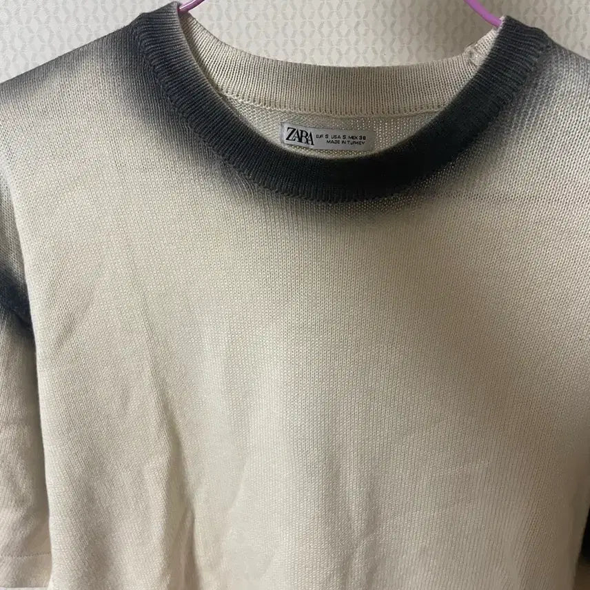 [BUNJANG] ZARA Knit Short Sleeve Top / 자라 반팔니트