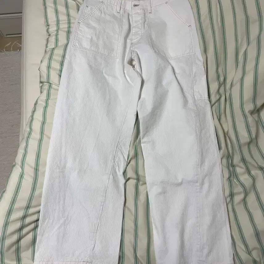 [BUNJANG] Sunflower Twist Work Trousers / 선플라워 트위스트 워크 트라우저