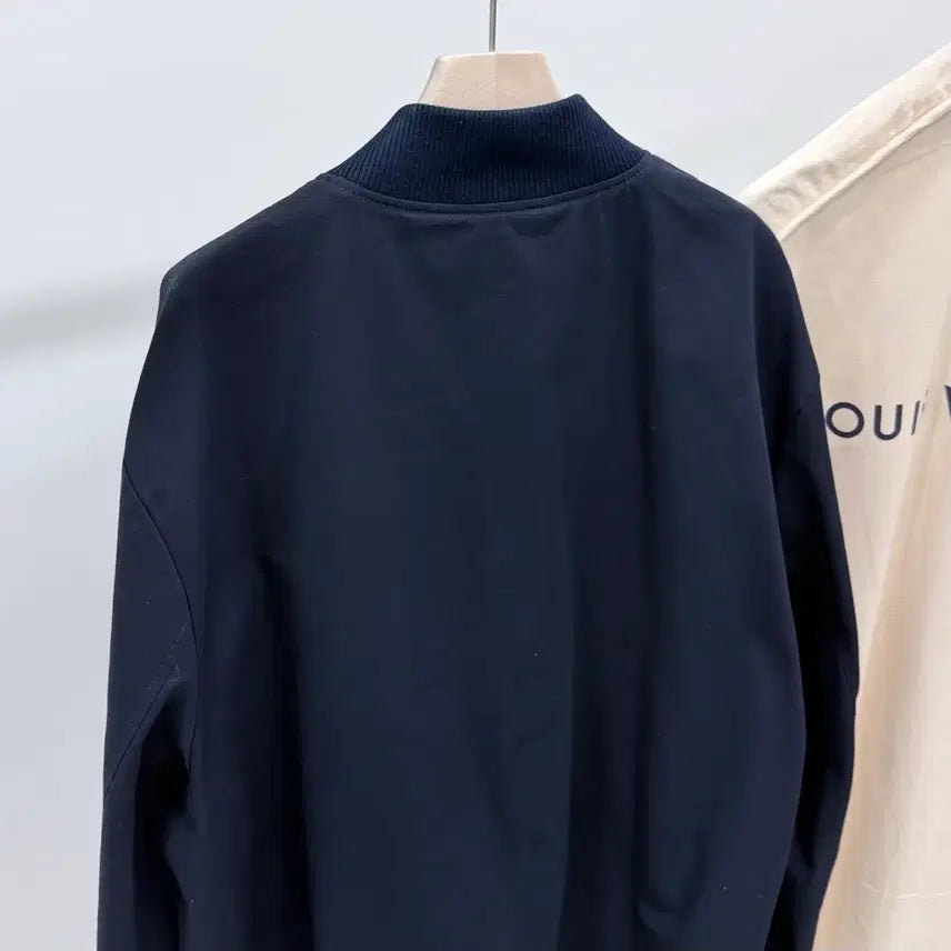 [BUNJANG] Louis Vuitton Embroidered Cotton Bomber Jacket / [S+급/58] 루이비통 엠브로이더드 코튼 보머 블루종 자켓