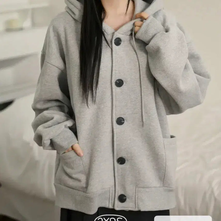 [BUNJANG] 2Years Zigzag Abley Hooded Zip-up Jacket / 투이어즈 지그재그 에이블리 후드점퍼 후드집업