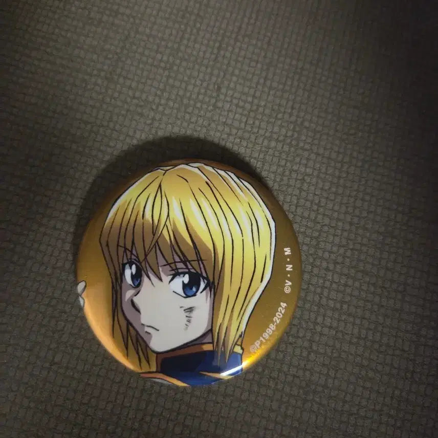 [BUNJANG] Hunter x Hunter Kurapika Can Badge / 크라피카 캔뱃지 팔아요