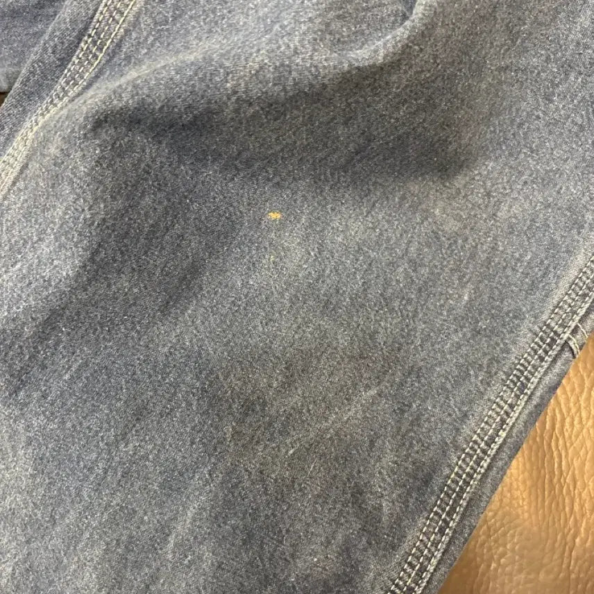 [BUNJANG] Carhartt Single Knee Carpenter Denim / 칼하트 가죽탭 싱글니 카펜더 덩가리핏 데님