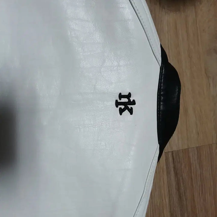 [BUNJANG] notknowing Cropped Leather Racing Jacket / 택붙은 미사용 notknowing 낫노잉 크롭 레더 레이싱 가죽 자켓