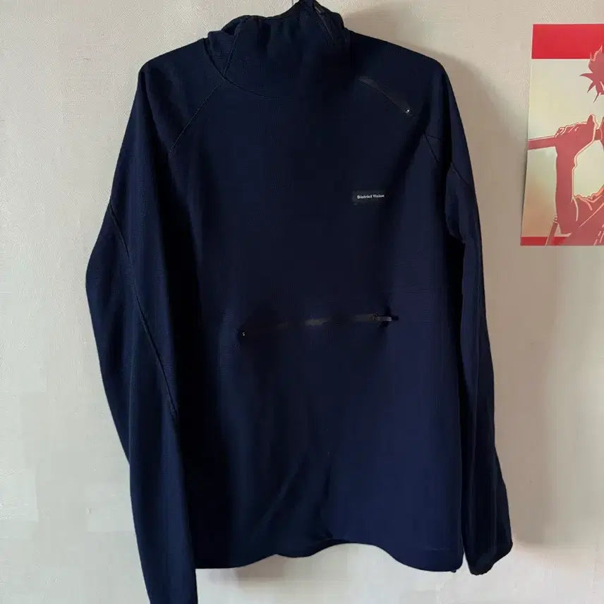 [BUNJANG] District Vision Polartec Hood L / 디스트릭트비전 폴라텍 후드 L